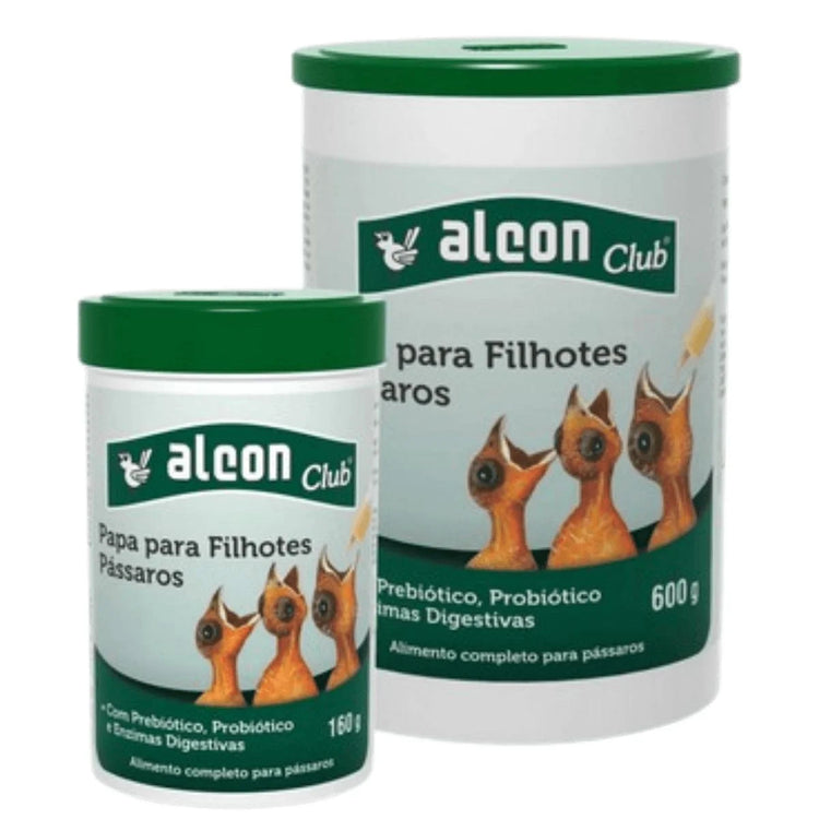 ALCON CLUB PAPA PARA FILHOTES PÁSSAROS - 160G