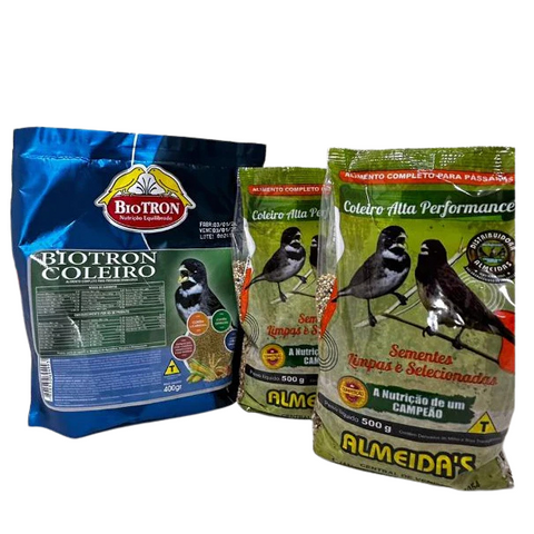 KIT - 2 COLEIRO ALTA PERFORMANCE + 1 BIOTRON COLEIRO