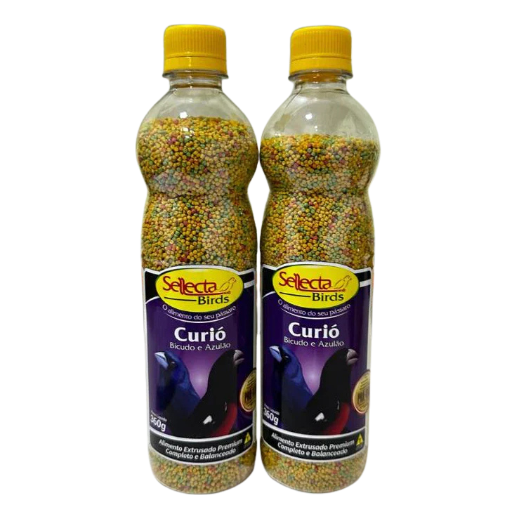 KIT - 2 SELLECTA EXTRUSADO CURIÓ, BICUDO E AZULÃO