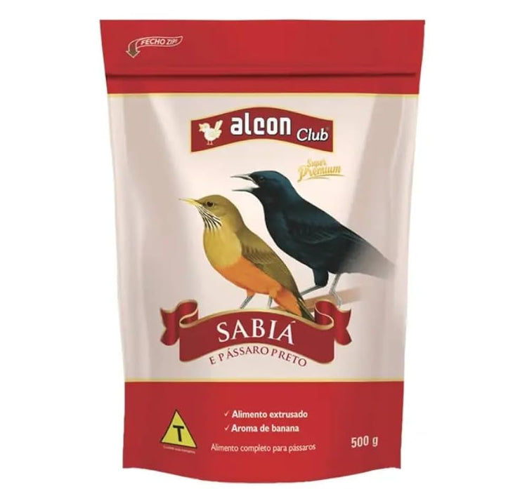Alcon Club - SABIÁ e PÁSSARO PRETO - 500G
