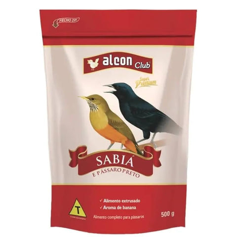 Alcon Club - SABIÁ e PÁSSARO PRETO - 500G