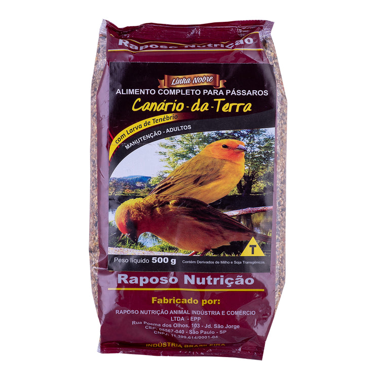 KIT - 3 MISTURA PARA CANÁRIO DA TERRA - 500G CADA