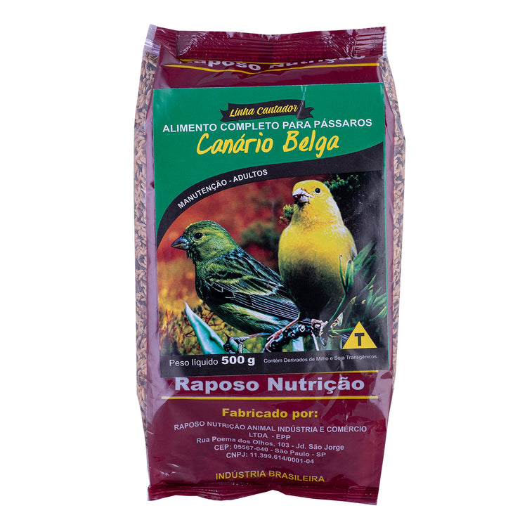 KIT - 3 MISTURA CANÁRIO BELGA - 500G CADA