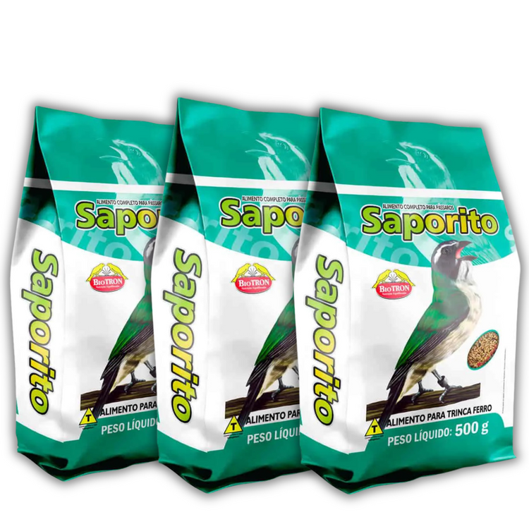 KIT BIOTRON SAPORITO MIX - 3 unidades de 500g cada