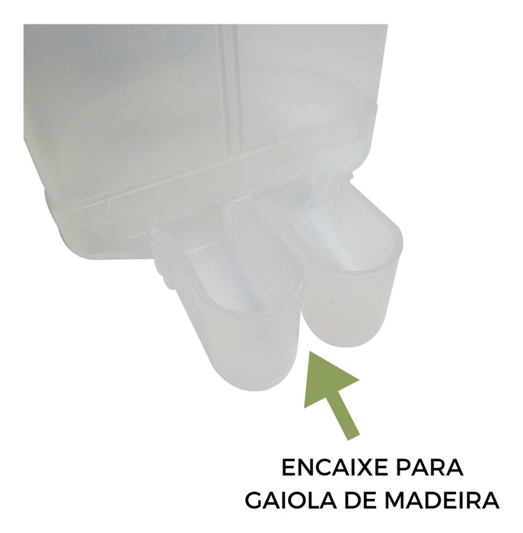 DISPENSER DE SEMENTE 2 BICOS MALHA LARGA/JANELA DJ