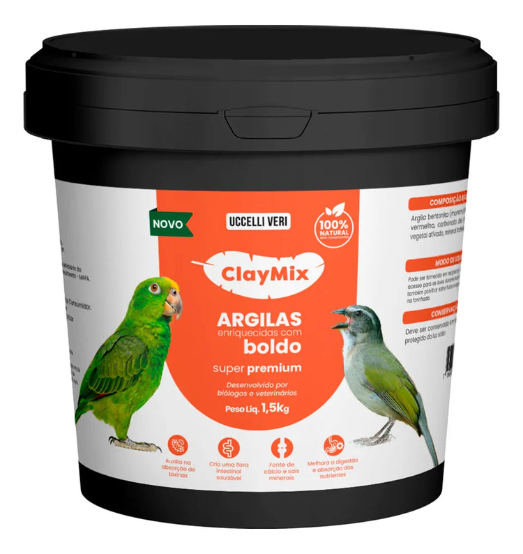 ARGILA ENRIQUECIDA COM BOLDO