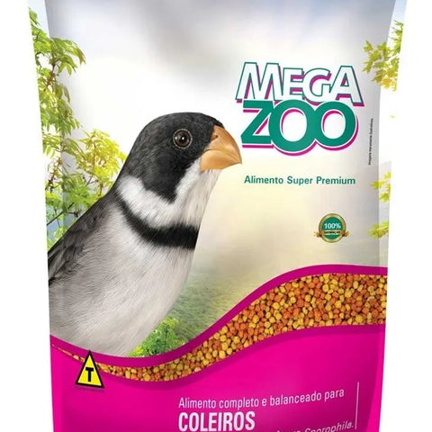 MEGAZOO EXTRUSADA COLEIROS - 350G