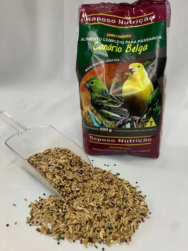 KIT - 3 MISTURA CANÁRIO BELGA - 500G CADA