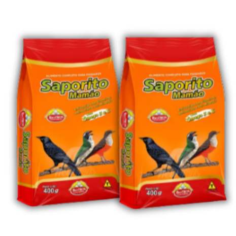 KIT - 2 BIOTRON SAPORITO MAMÃO 400G cada