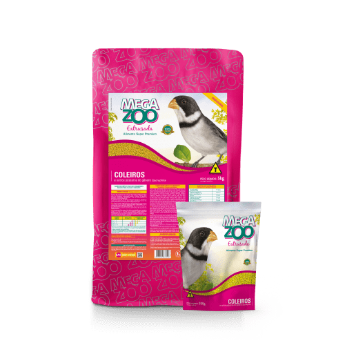 MEGAZOO EXTRUSADA COLEIROS - 350G