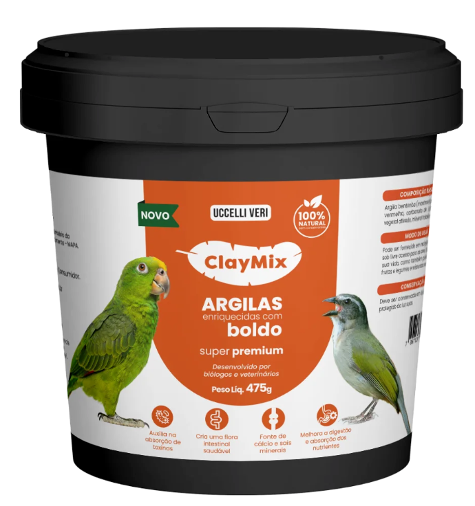 ARGILA ENRIQUECIDA COM BOLDO