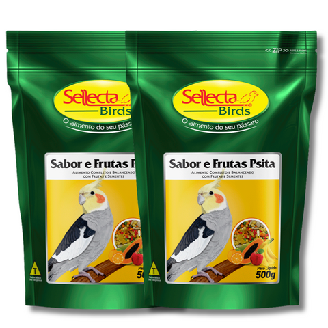 KIT - 2 SELLECTA SABOR E FRUTAS PSITA - 500G CADA