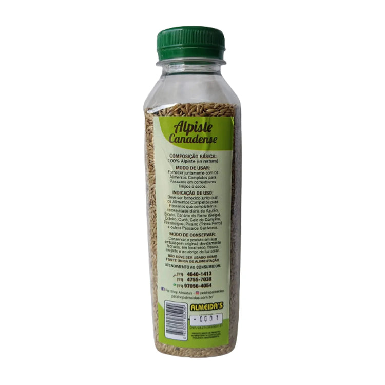 Alpiste Canadense - ALTA PERFORMANCE - 380G