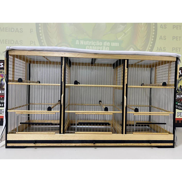 VOADOR MOTEL QUADRADO 2 DIVISÓRIAS - COM CAPA - MALHA FINA