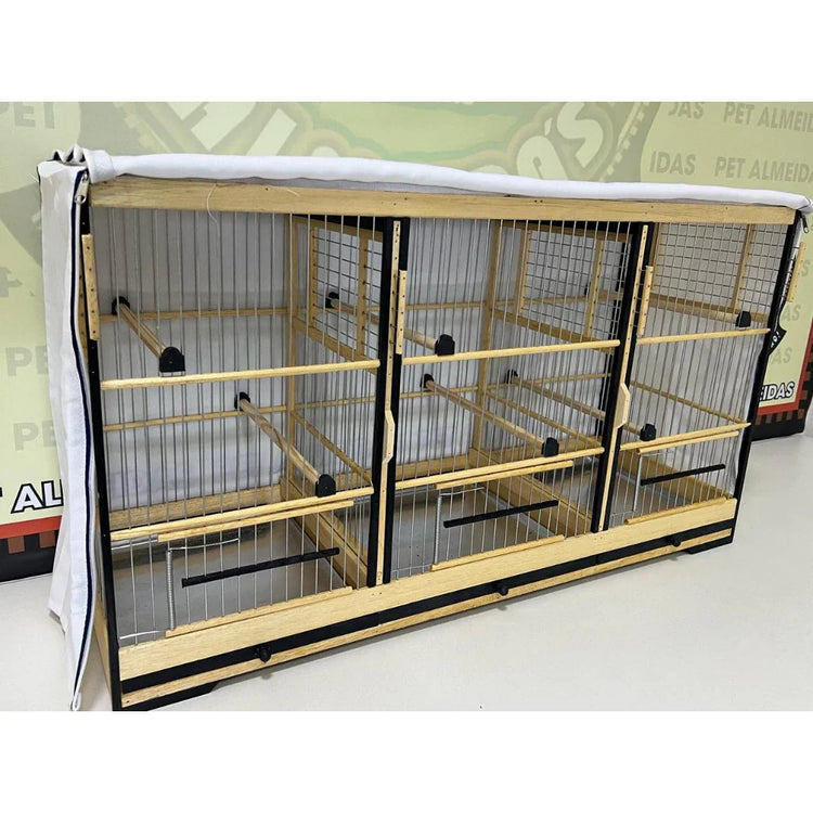 VOADOR MOTEL QUADRADO 2 DIVISÓRIAS - COM CAPA - MALHA FINA