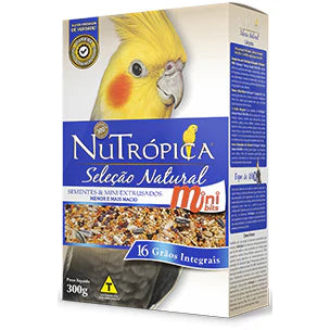 Nutrópica Calopsita Seleção Natural Mini Bits 300g