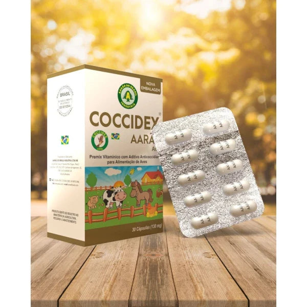 COCCIDEX AARÃO - CAIXA C/ 30 CÁPSULAS
