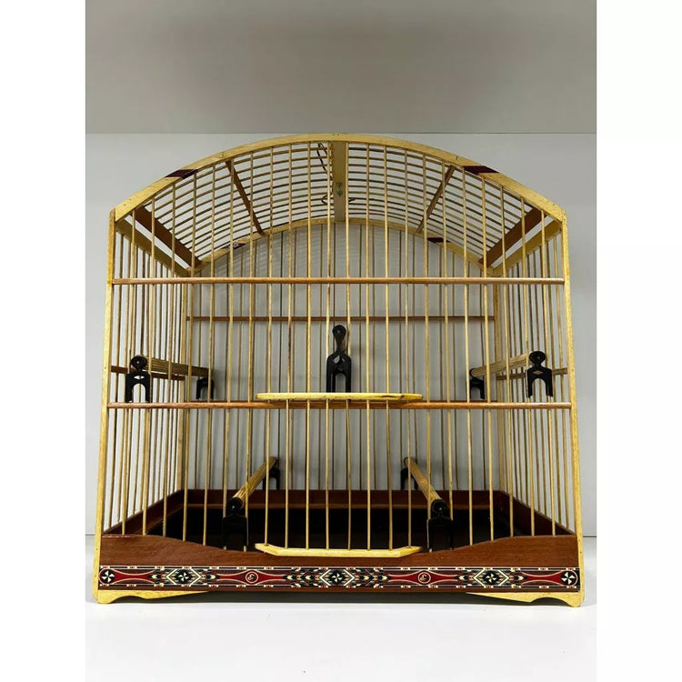 GAIOLA DE PASSEIO EM MALHA LARGA/TRINCA FERRO - MARCHETARIA FITA