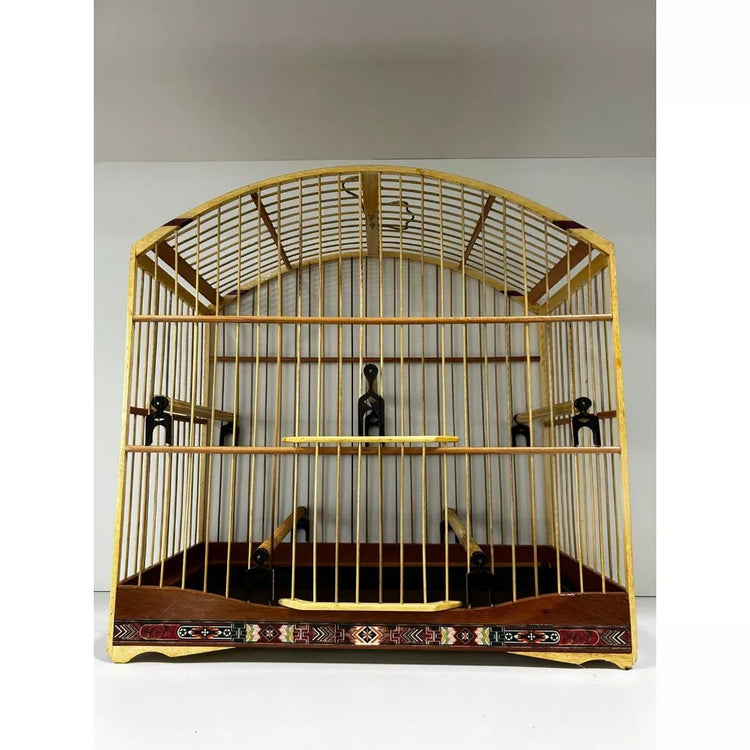 GAIOLA DE PASSEIO EM MALHA LARGA/TRINCA FERRO - MARCHETARIA FITA