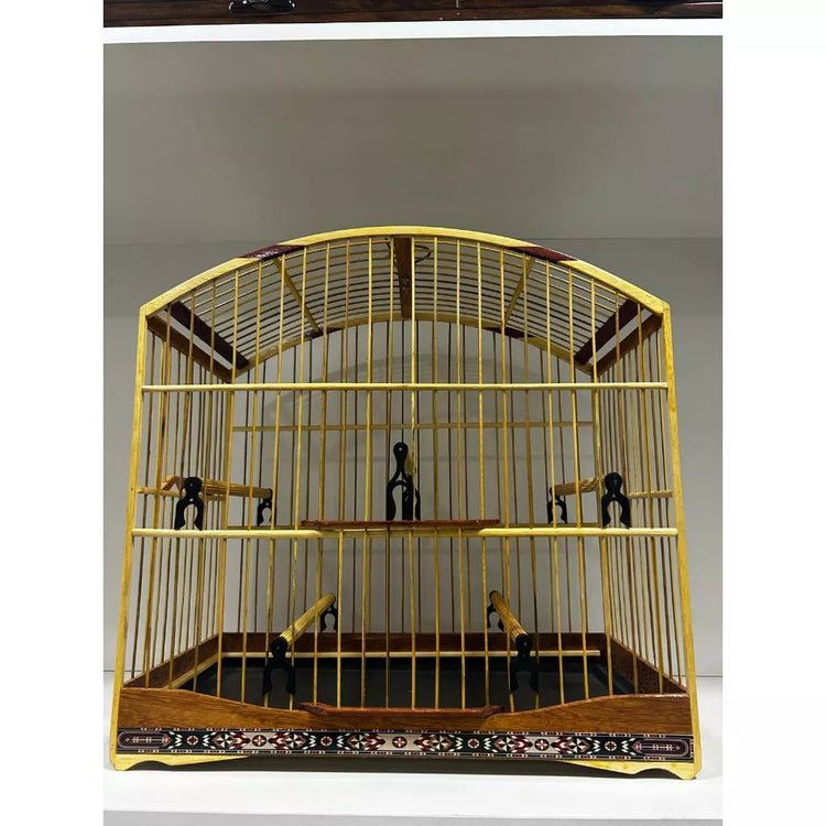 GAIOLA DE PASSEIO EM MALHA LARGA/TRINCA FERRO - MARCHETARIA FITA