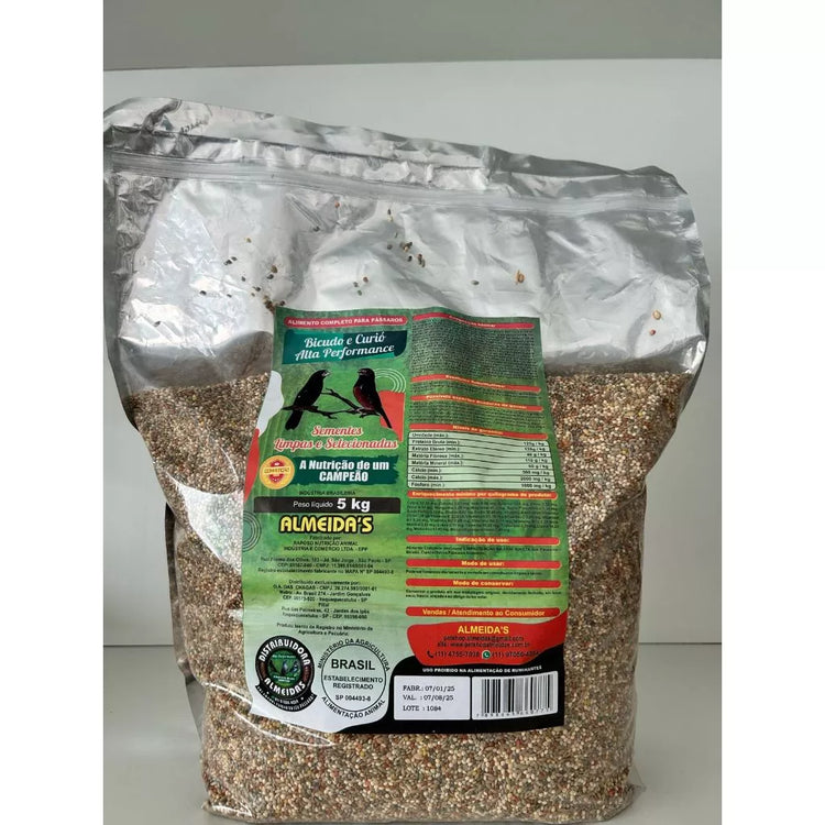 BICUDO E CURIÓ ALTA PERFORMANCE 5KG