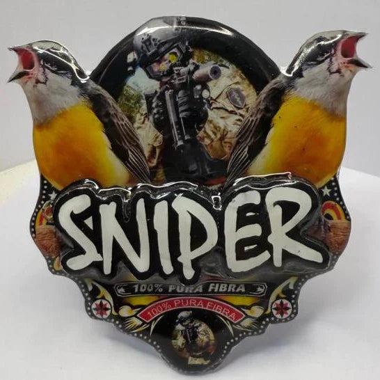 PLACA DE SIBITE PERSONALIZADA EM 3D COM NOME DO PÁSSARO