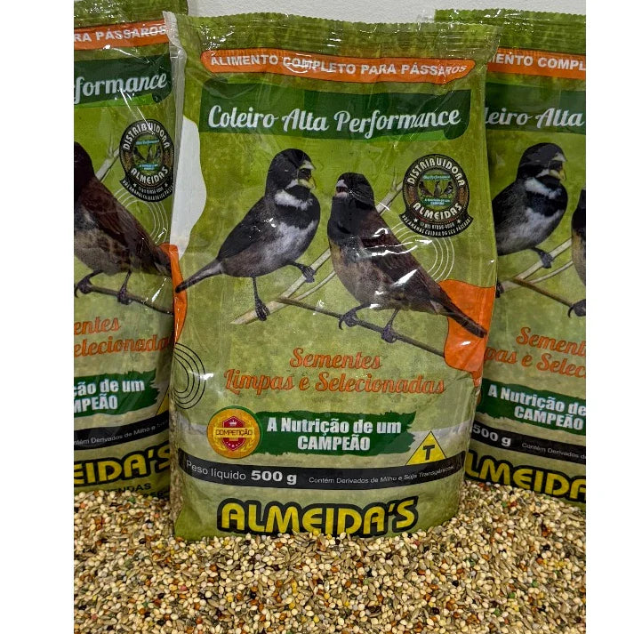 KIT 3 MISTURA COLEIRO ALTA PERFORMANCE - 500GR cada