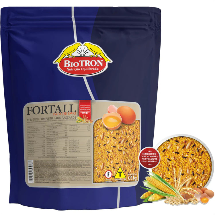 BIOTRON PAPA DE OVO FORTALL - 1kg