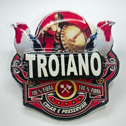 PLACA EM 3D PERSONALIZADA DE GALO DE CAMPINAS