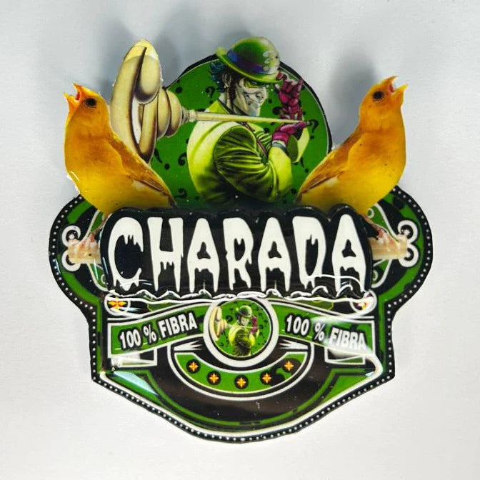 PLACA EM 3D CANÁRIO DA TERRA