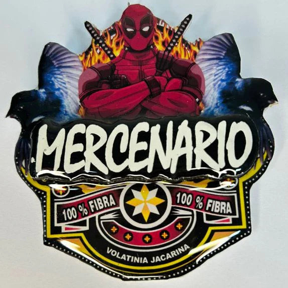 PLACA DE TIZIU PERSONALIZADA EM 3D COM NOME DO PÁSSARO