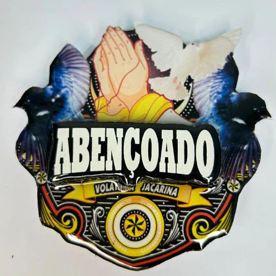 PLACA DE TIZIU PERSONALIZADA EM 3D COM NOME DO PÁSSARO