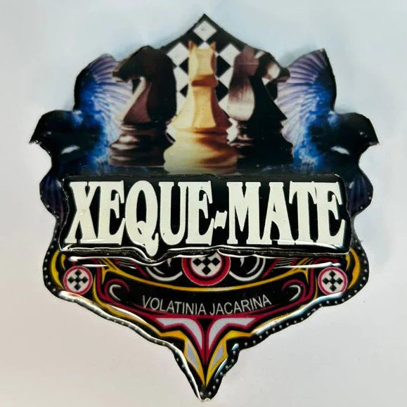 PLACA DE TIZIU PERSONALIZADA EM 3D COM NOME DO PÁSSARO