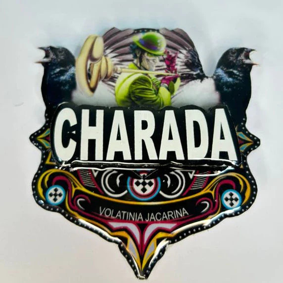 PLACA DE TIZIU PERSONALIZADA EM 3D COM NOME DO PÁSSARO