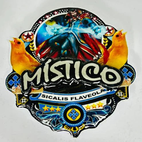 PLACA EM 3D CANÁRIO DA TERRA