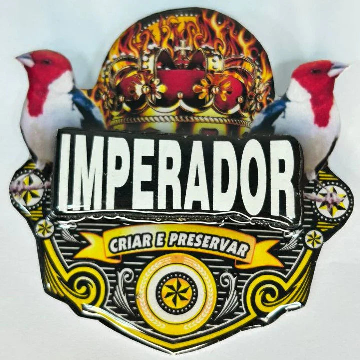 PLACA EM 3D PERSONALIZADA DE GALO DE CAMPINAS