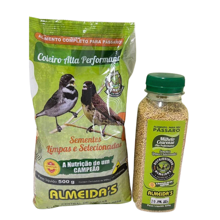 Combo econômico: 1 COLEIRO + 1 MILHETO ALTA PERFORMANCE