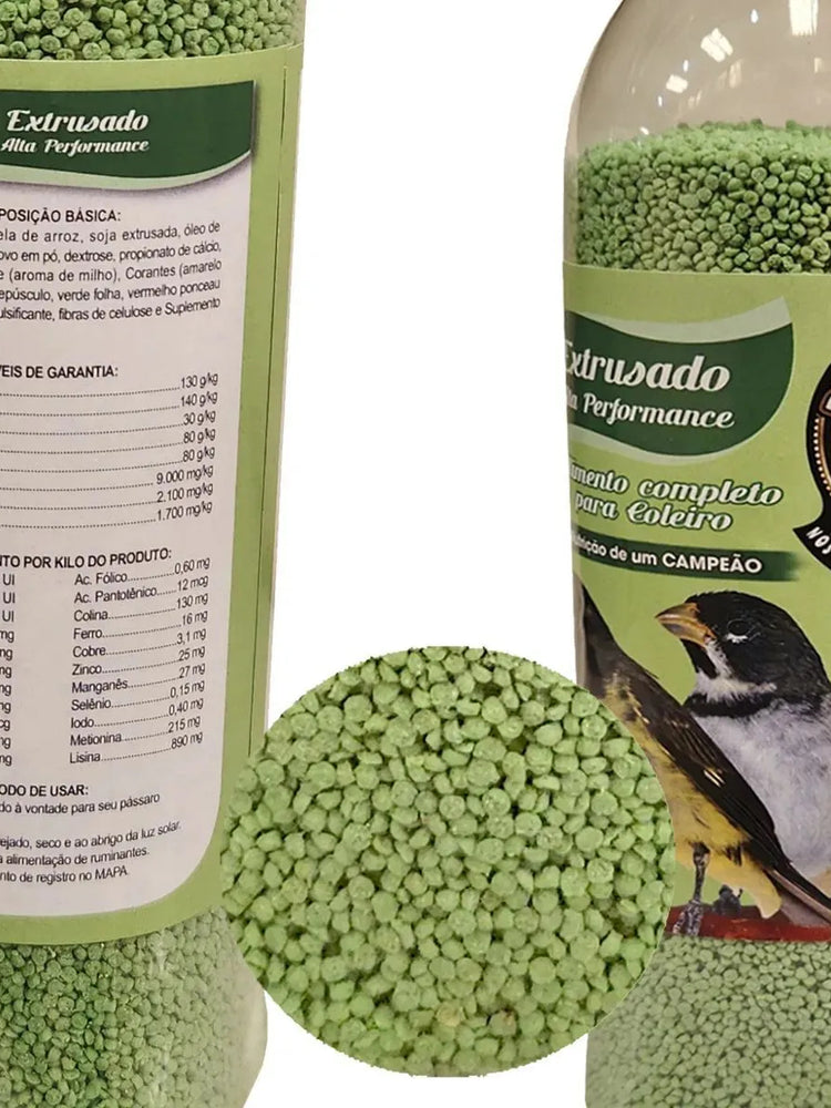 Alimentação Coleiro Premium Alta Performance De Campeão (Inspirado no Coleiro Tagarela)