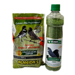 KIT 1 COLEIRO ALTA PERFORMANCE + 1 ALCON COLEIRO GREEN/VERDE