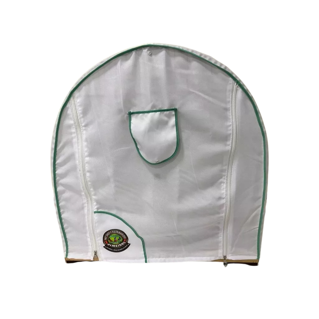 CAPA  DE GAIOLA REDONDA DE TECIDO