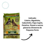 Kit Alimento Alta Performance Coleiro + Farinhada Pássaros
