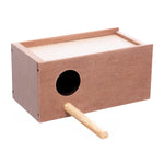 Ninho para Manon, periquito, agapornes e calopsita