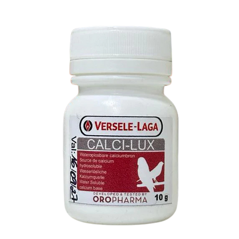 Calci-Lux – Suplemento de Cálcio para Aves | Fortalecimento Ósseo e Pós-Muda | IMPORTADO