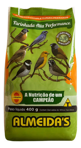 Kit Alta Performance: Ração Farinhada 400g + Canjiquinha 22