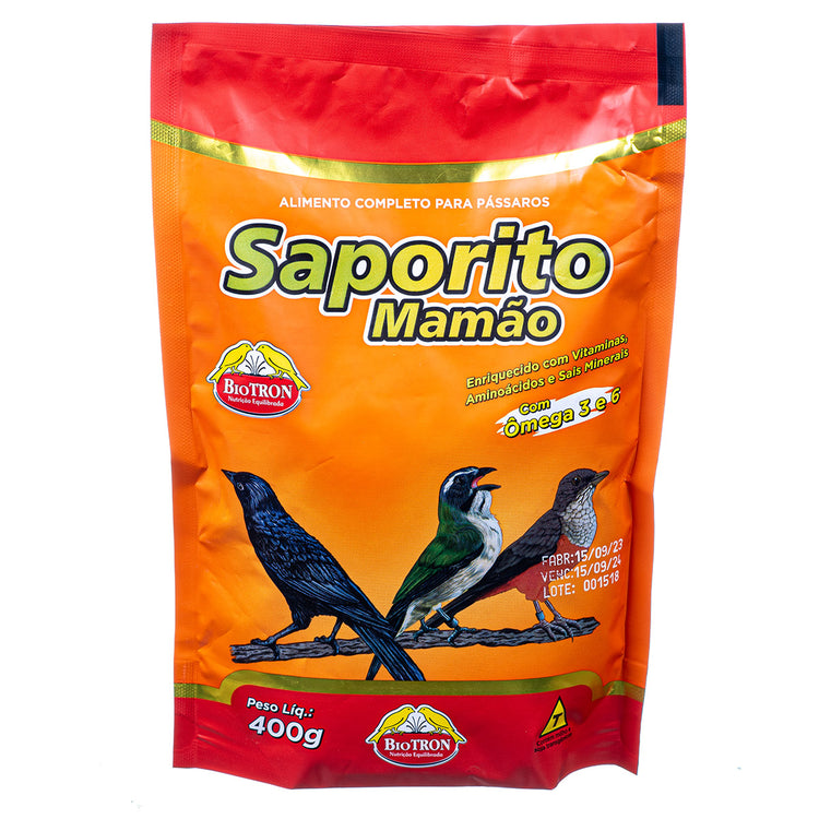 KIT - 2 BIOTRON SAPORITO MAMÃO 400G cada