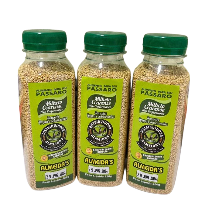 Combo econômico: 3 MILHETO CEARENSE ALTA PERFORMANCE