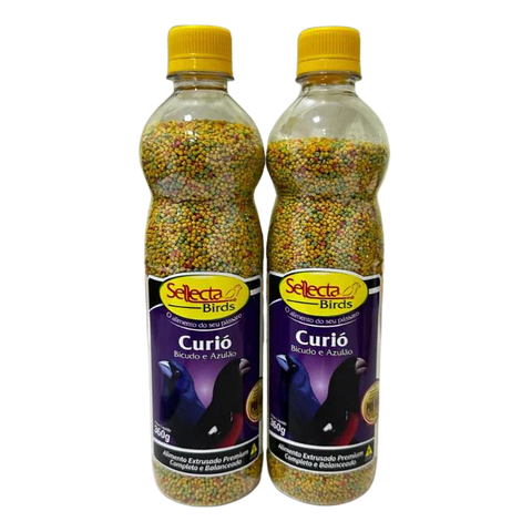 KIT - 2 SELLECTA EXTRUSADO CURIÓ, BICUDO E AZULÃO