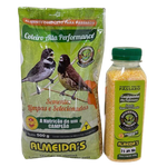 Kit - 1 Coleiro Alta Performance 500g + 1 Canjiquinha 220g