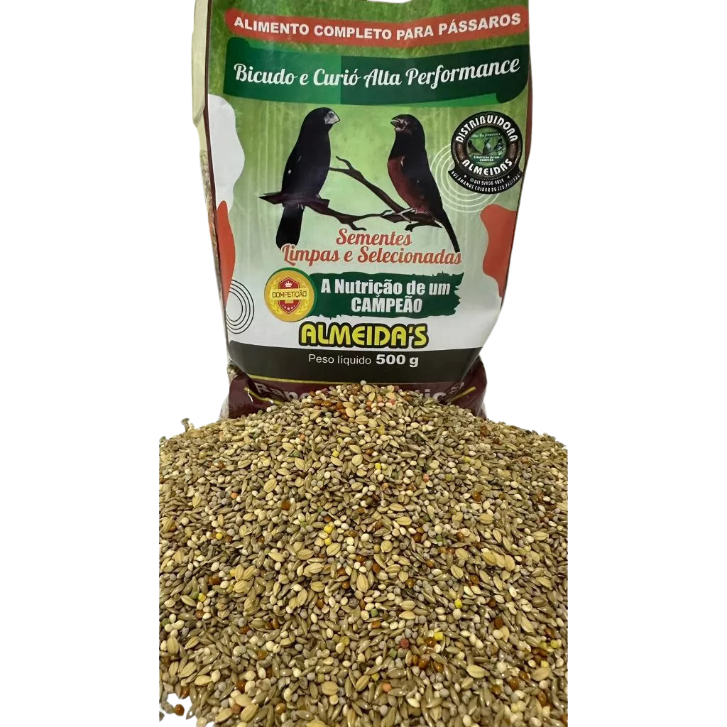 KIT - 1 BICUDO E CURIÓ ALTA PERFORMANCE + 1 GRIT MINERAL C/ CARVÃO