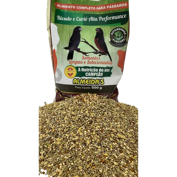 KIT - 1 BICUDO E CURIÓ ALTA PERFORMANCE + 1 GRIT MINERAL C/ CARVÃO